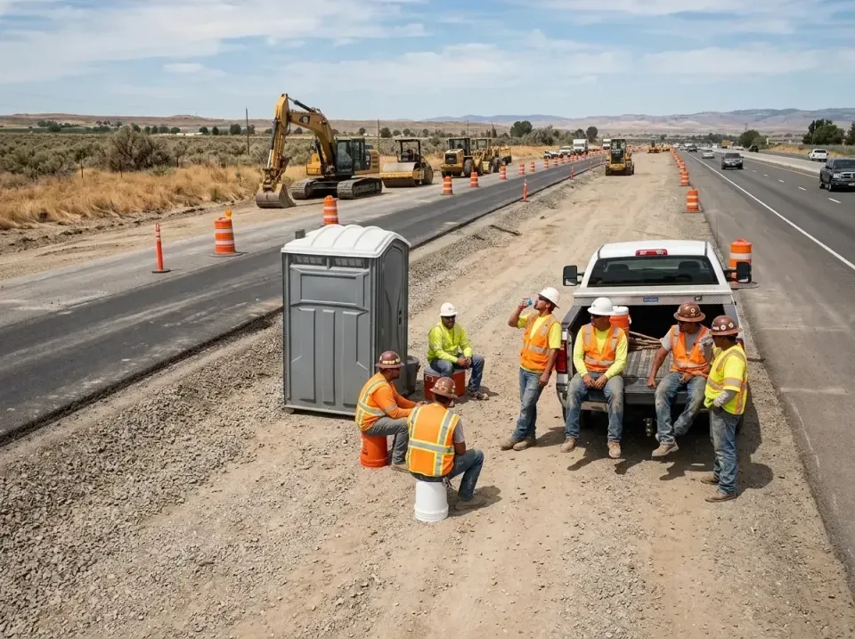 highway-road-construction-crew-007 — frequently asked questions, Porta Potty and Restroom Rentals in Triangle, VA